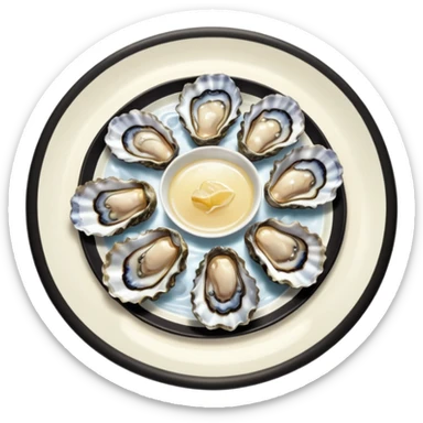 huitre alice aux pays des merveilles sticker