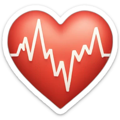 heartbeat sticker