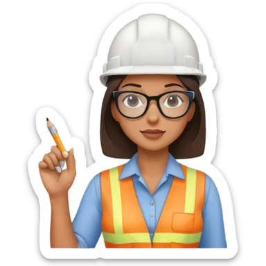 Pingüinos arquitecta rosita sticker