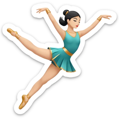 South-East (SE): "dancer_southeast: Create a minimal flat-vector dancer icon facing south-east. Pose rotated to face SE, maintaining dynamic motion. Black stroke 2px on transparent background, square canvas 1:1, SVG vector style, no text or facial features." sticker