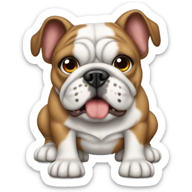 Bulldog sticker