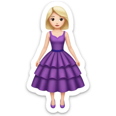 dress shopping sticker
