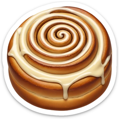 Cinnamon roll sticker