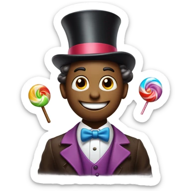 Willy wonka sticker