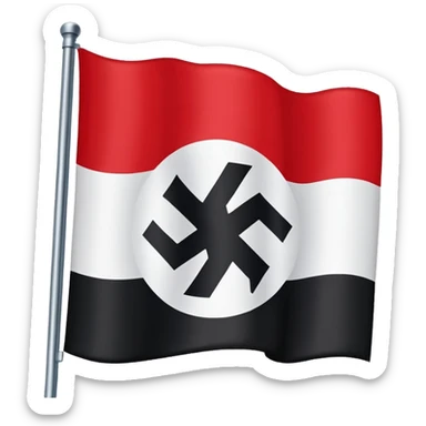 Nazi Almanyası Bayrak Emojisi sticker