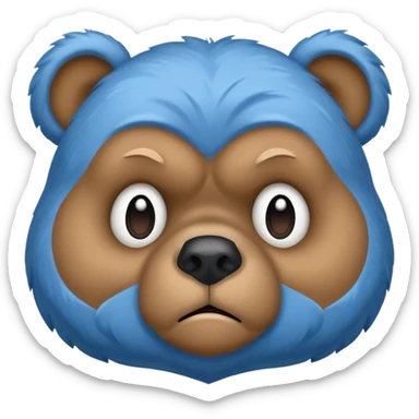 Care bear grumpy sticker