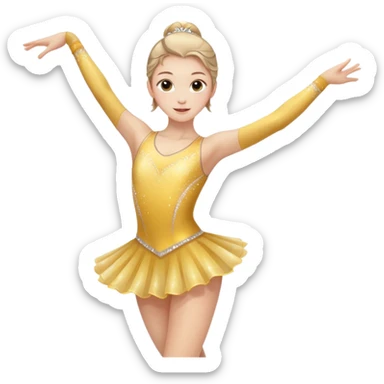 figure skating
 sticker