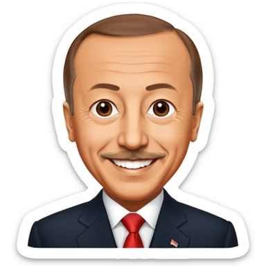 recep tayyip erdogan sticker