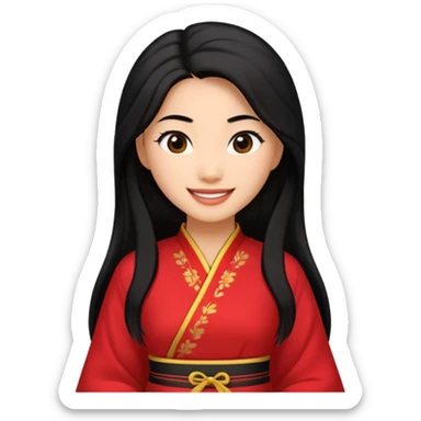 Mulan emoji sticker