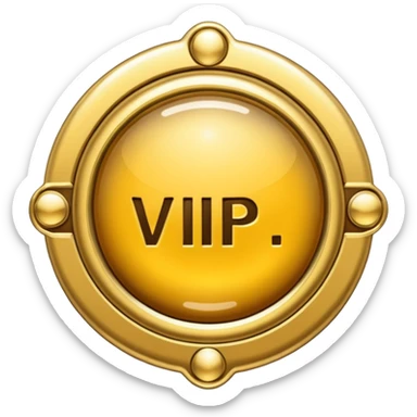 VIP BADGE sticker