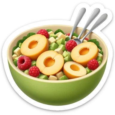 healthy bowls sticker