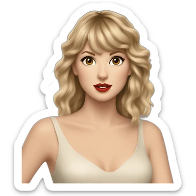 Taylor swift evermore sticker