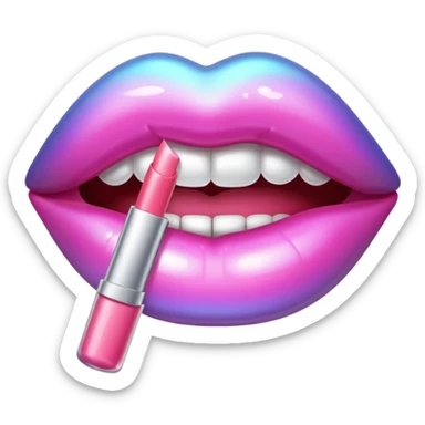 Rhode lip gloss  sticker