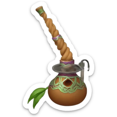Mexanika Smoke hookah sticker