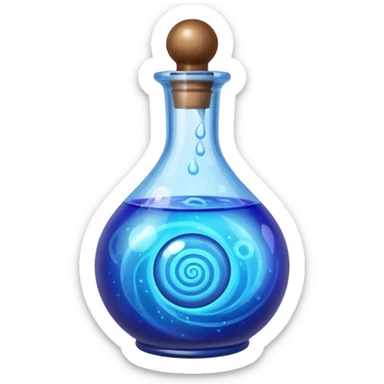magic potion blue, ball dial sticker