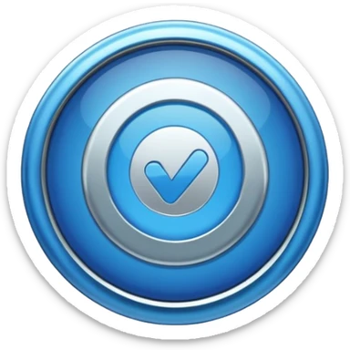 Verification badge sticker