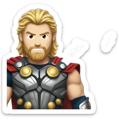 thor avengers sticker