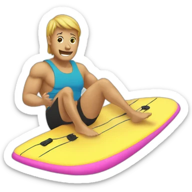 bodyboard sticker