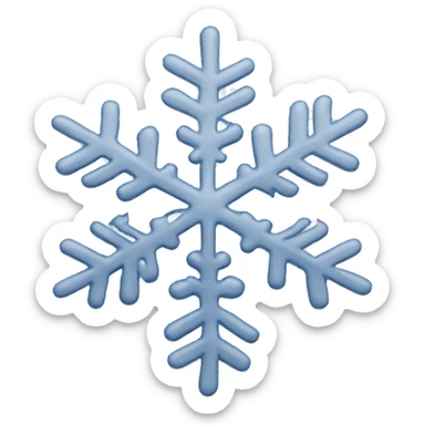 Snowflake  sticker