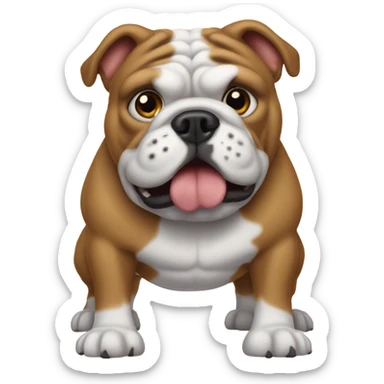 Bulldog sticker