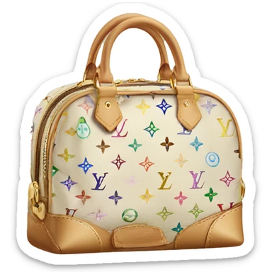 Louis Vuitton cosmetic bag   sticker