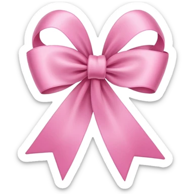 pink ribbon sticker