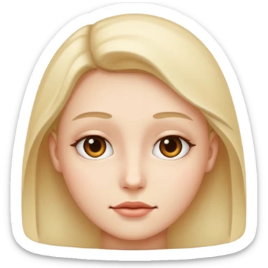 without lips and eyes sticker