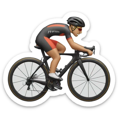 cycling sticker