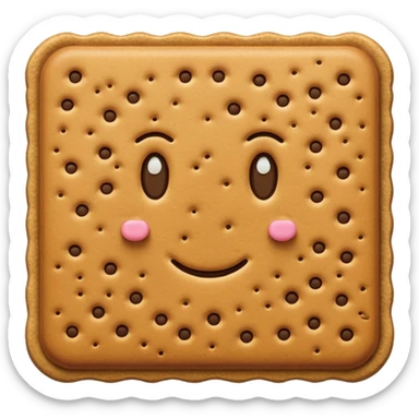 digestive biscuit sticker