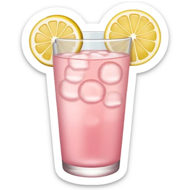 Light Pink lemonade  sticker