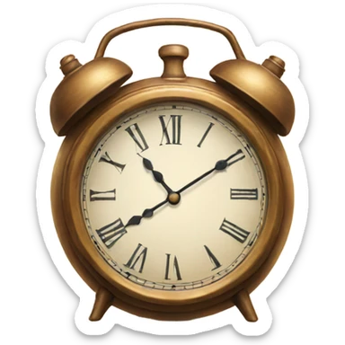 clock that tea sticker