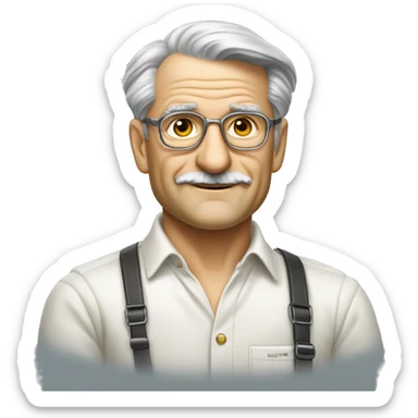 Ferdinand Porsche founder and engineer sticker