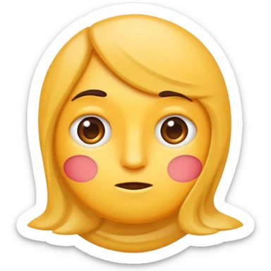 un emoji qui représente la question " qui suis-je ?  " sticker