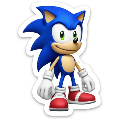 sonic sticker