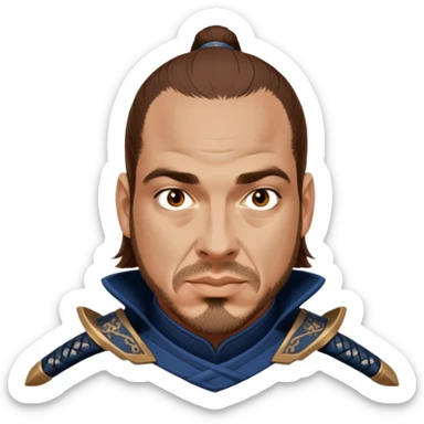 Vigilant Samurai sticker