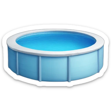 swimming pool pure blue water sticker