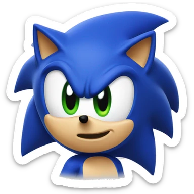 Sonic sticker