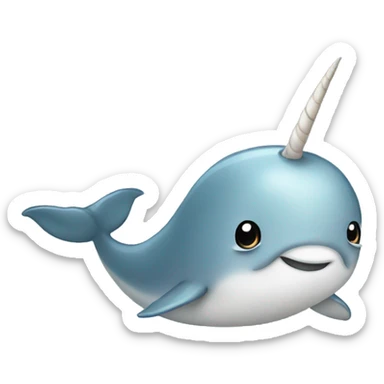 narwhal sticker