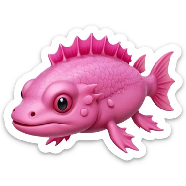 Axolotl sticker