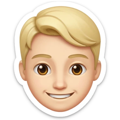 mischievous smirk sticker