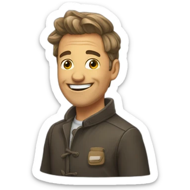 nasdas pleurant de rire sticker