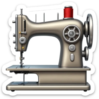 sewing machine sticker
