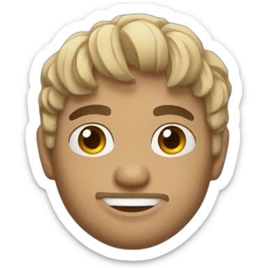 Chico rapero guapo sticker