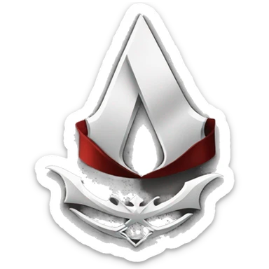 Assassin's creed logo sticker
