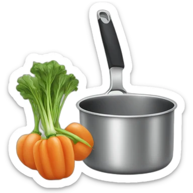 saucepan vegetables sticker