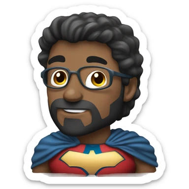 super heroe enjado porque no tienes algo que deberias tener sticker