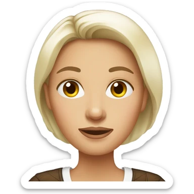 Polish woman  sticker