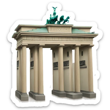 Brandenburg Gate sticker
