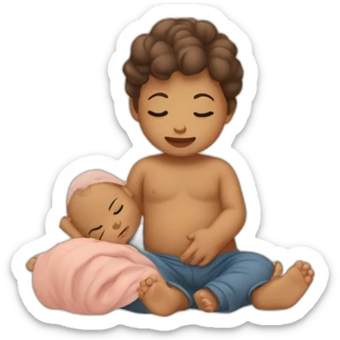Bebé recien nacido sticker