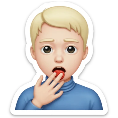 choking itself sticker